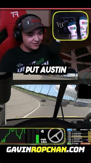 lapper wrecks our buddy 😭#racing #nascar