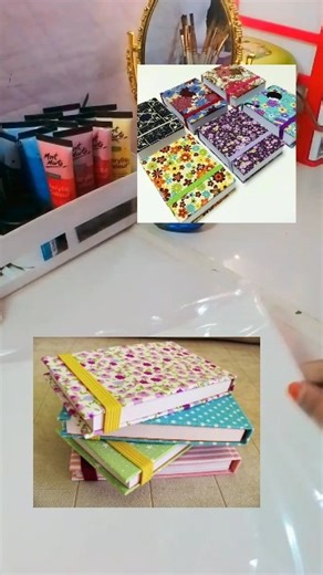 DIY Mini art pad 😍 #crafting #art #artandcraft #painting #drawingpainting #drawing