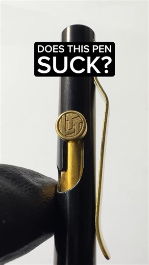 The Prolific Penman on Instagram: "This PEN is BOLT-ACTION??? @linustech #penreview #prolificpenreview #linustechtips #scribedriver #ltt #pen #signature #handlettering #autograph #boltaction"