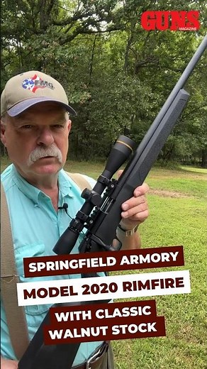 For wood-stock fans — the all-new Springfield Armory Model 2020