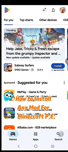 HOW to Install Any Mod For Minecraft 💯😲 #minecraftshorts #minecraft