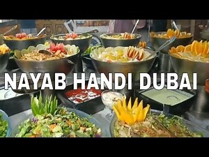 Buffet Items Nayab Handi Jumeira Dubai | Delicious Buffet Menu | Buffet Items | Samia's Kitchen