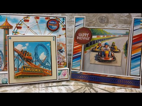 Cardmaking with Hunkydory Teenage Years Decoupage Toppers - Fun Day Out