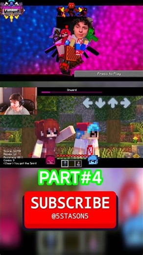 Friday Night Funkin’ VS MOBMOD (PART 4) #shorts #fnfmod #fridaynightfunkin #stason