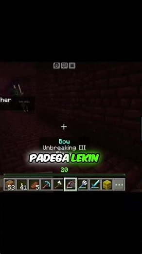 ganda mara bhai🤣 #minecraft