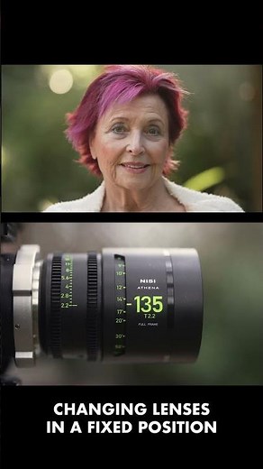 Nisi Athena focal length comparison #lenses #filmmaking