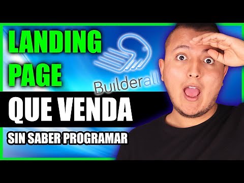 Cómo Crear una LANDING PAGE con BUILDERALL (Tutorial que lleve a Whatsapp⏰)