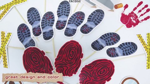 Detective Themed Cupcake Toppers, Detective Birthday Cake Picks, Detective Cake Decor, Crime Scene Decorations, Detective Party Decorations, 24PCS