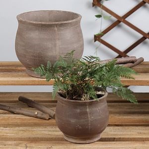 [Hot Item] New Design Garden Cheap Flowerpots Floor Clay Garden Pot