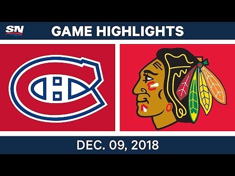 NHL Highlights | Canadiens vs. Blackhawks - Dec 9, 2018
