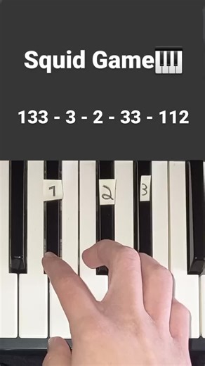 Cómo tocar Squid Game en piano - Tutorial fácil