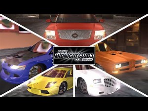 Midnight Club 3 DUB Edition [PSP] - Race with Intro Cars
