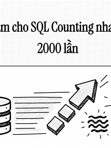 Cách làm cho SQL Counting nhanh hơn 2000 lần #sql