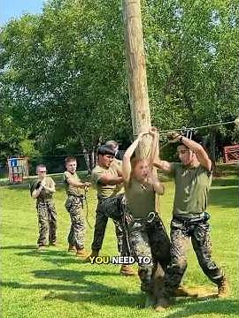 Marine Corps (JROTC) Show the True Power of Teamwork #usmc #usmarines #marinecorps #jrotc