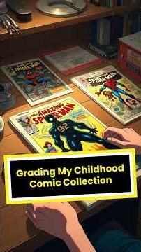 Grading My Childhood Comic Books From The 80s & 90s For The First Time