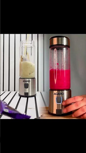 Delicious Chocolate Ice Cream Shake in Mini Blender