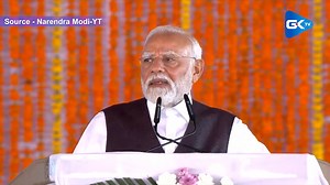 Pahalgam incident was attack on 'insaniyat and Kashmiriyat'; aimed at triggering riots in India: PM Modi in Katra rally #greaterkashmir #gktv #NarendraModi #VandeBharatExpress #PahalgamTerrorAttack #OperationSindoor #chenab | Greater Kashmir