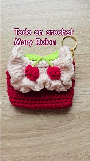 Crochet, monedero ¿Fácil paso a paso? Patrón gratis todo en crochet