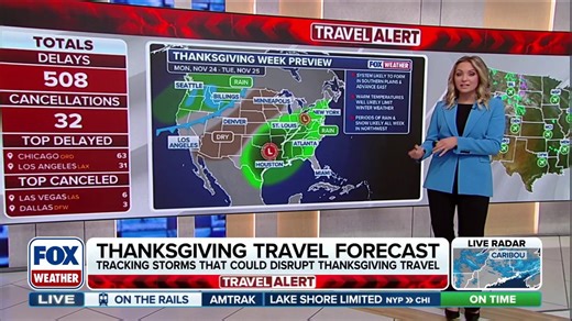 Early Thanksgiving holiday travel forecast
