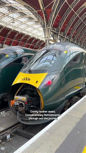 London’s First Class train journey #travel