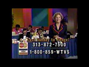8/14/1994 WTVS PBS Pledge Drive Segments Channel 56 Detroit Michigan