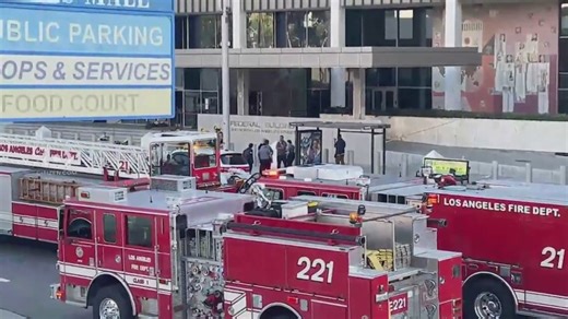 Man arrested in firebombing of Los Angeles federal building, suspected in Koreatown apartment fire
