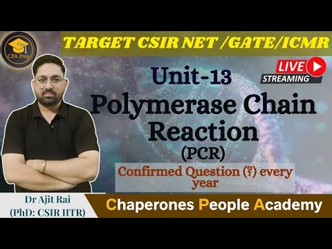 Polymerase Chain Reaction (PCR) | Complete Concept + PYQs | By Dr. Ajit Rai