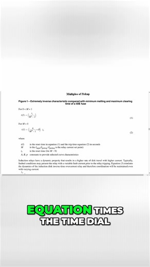 Romero Engineering Company | The time dial is not just a slider on a relay setting. It directly multiplies the inverse-time overcurrent equation. By using the curve... | Instagram