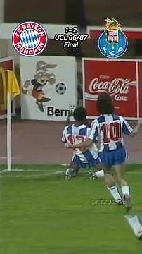 Bayern vs Porto UCL Final 86/87