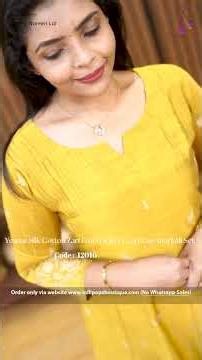 Yeame Silk Cotton Zari Embroidery Pearl Cut Anarkali SetProduct Code - 12016