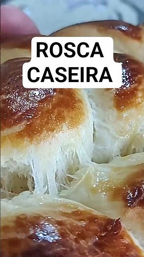 Rosca Caseira Super Fofinha 😍 Receita Completa em 1 Minuto