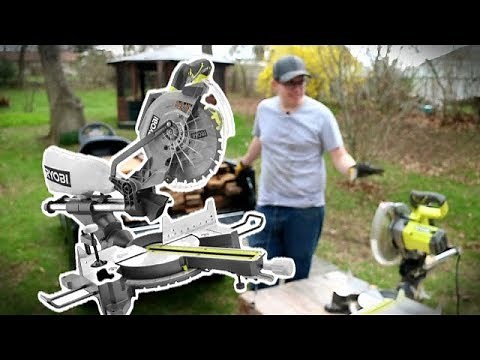 Real Review, Ryobi 10" Sliding Compound Miter Saw TSS102L