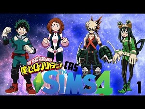 My Hero Academia CAS PT 1 || Sims 4