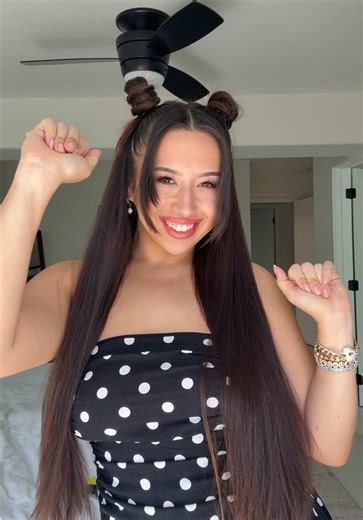 Stylish Micro Space Buns Hair Tutorial