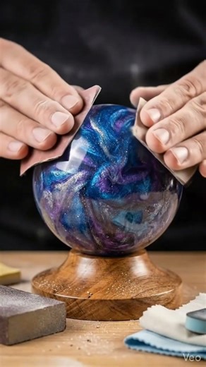 I Turned Sand Into a Galaxy Lamp 🌌