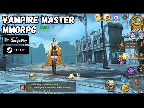 Vampire Master Gameplay | MMORPG (Android PC)
