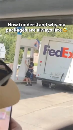 Now i understand why my packages are always late!🚚🤷‍♂️🤔#cdl #driver #fedex #delivery #late