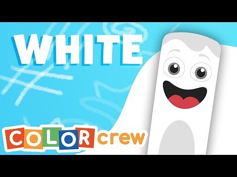 Toddler Learning Video Colors w The Color Crew - White | Drawing & Coloring Pages for Kids