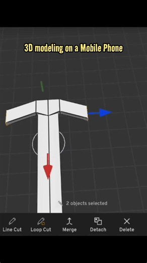 How to model a 3D Sword in Prisma3D app for beginners