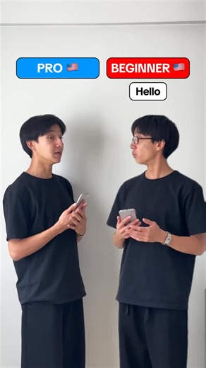 Basya on Instagram‎: "Do you speak like a Pro or beginner?🇬🇧🇺🇸 #LearnEnglish #English #SpeakEnglish #StudyEnglish #Vocabulary #Pronunciation #Grammar #EnglishPractice #Language #EnglishTips #تعلمالإنجليزية #inglese"‎