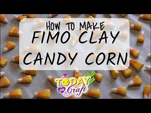 How to make Fimo Candy Corn