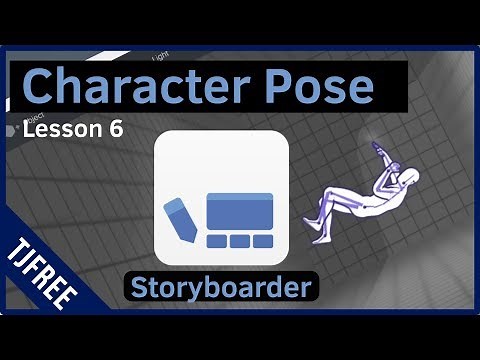 Storyboarder Lesson 6 | Pose and Modify 3D Characters