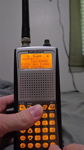 Rechargeable batteries in the RadioShack Pro-164 (along with weather alert tones)