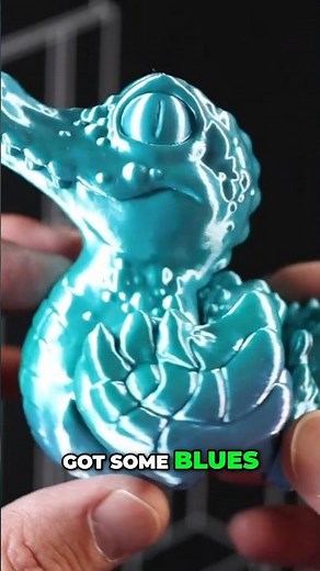 Cookiecad's Silk Mermaid PLA Filament - SO GLOSSY!