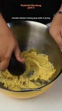 Perkedel Kentang Enak dan Praktis #indonesianfood #cooking #recipe
