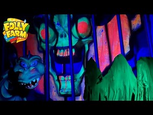 Incredible Unique Vintage Ghost Train Full POV HD - Folly Farm Wales