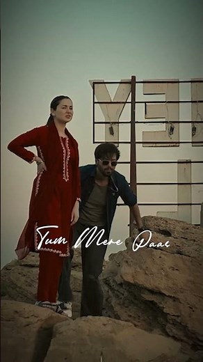 Ab Tum Yaad Arahe Ho!❤️ Lyrical OST 🎶 #kabhimainkabhitum #shorts #fahadmustafa #haniaaamir