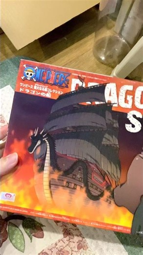 Bandai Model Kit One Piece Dragon’s Ship - Bandai #unboxing #onepiece #bandai