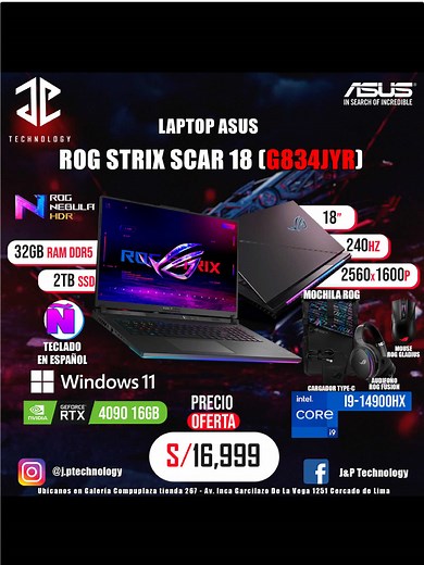 ASUS ROG STRIX SCAR 18: Ultimate Gaming Laptop
