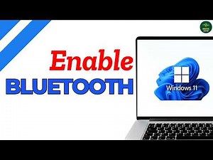 How to Enable Bluetooth In Windows Laptop ?